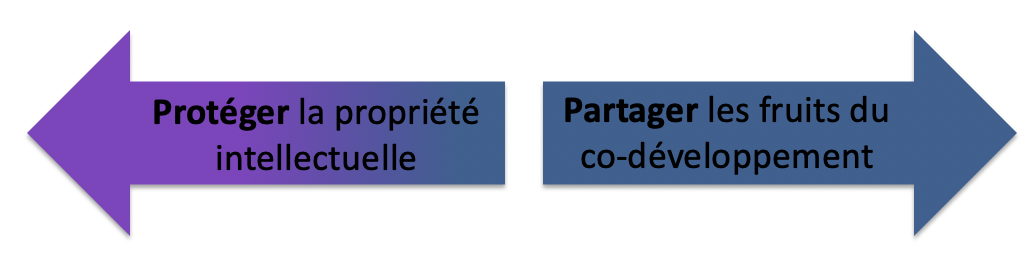 La compétition : Protection versus partage