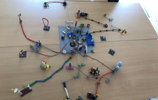 Image d'un atelier LEGO® SERIOUS PLAY® - Réalisation de connections 1